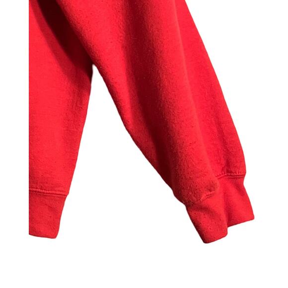 Taylor Swift Themed Sweatshirt Womens Size M Red Long Sleeve Pullover Graphic - Picture 4 of 6